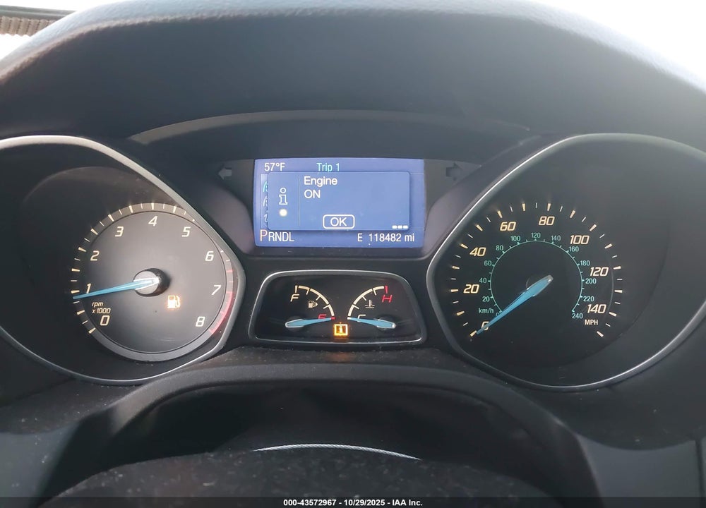 2014 FORD FOCUS SE VIN: 1FADP3F22EL195862