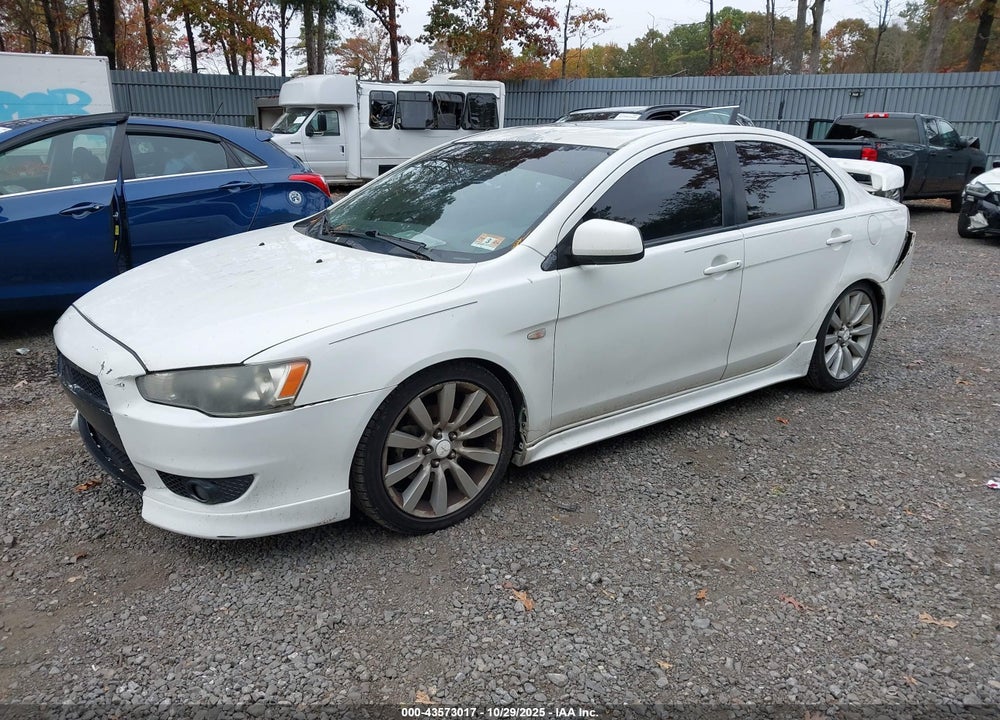 2010 MITSUBISHI LANCER GTS VIN: JA32U8FWXAU009725