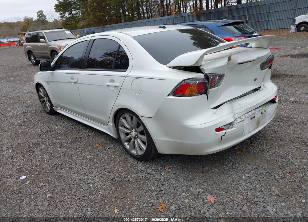 2010 MITSUBISHI LANCER GTS VIN: JA32U8FWXAU009725
