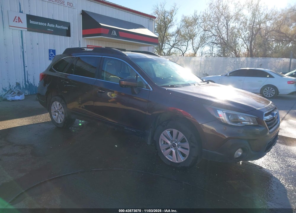2019 SUBARU OUTBACK 2.5I PREMIUM VIN: 4S4BSAFC7K3386035