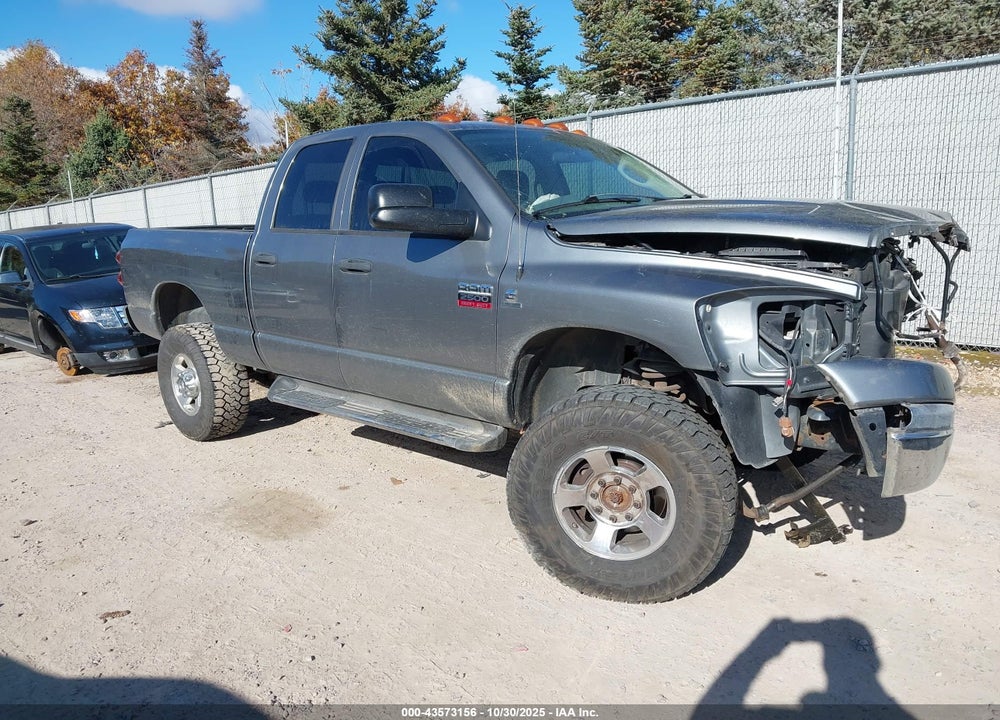 2008 DODGE RAM 2500 SLT/POWER WAGON VIN: 3D7KS28A88G154450