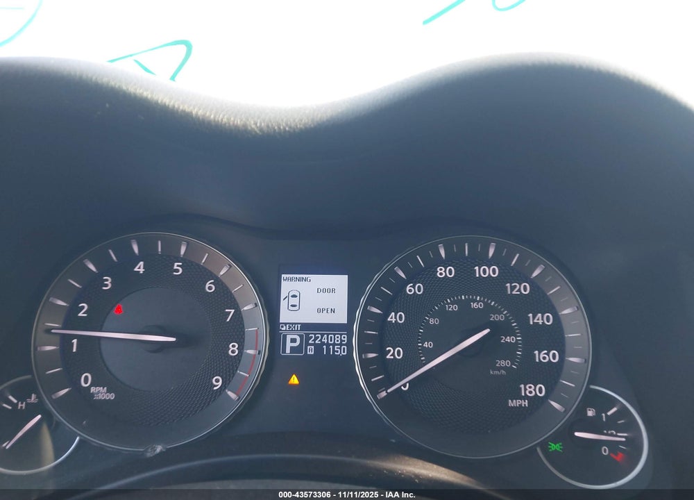 2012 INFINITI M37 VIN: JN1BY1AP8CM334599