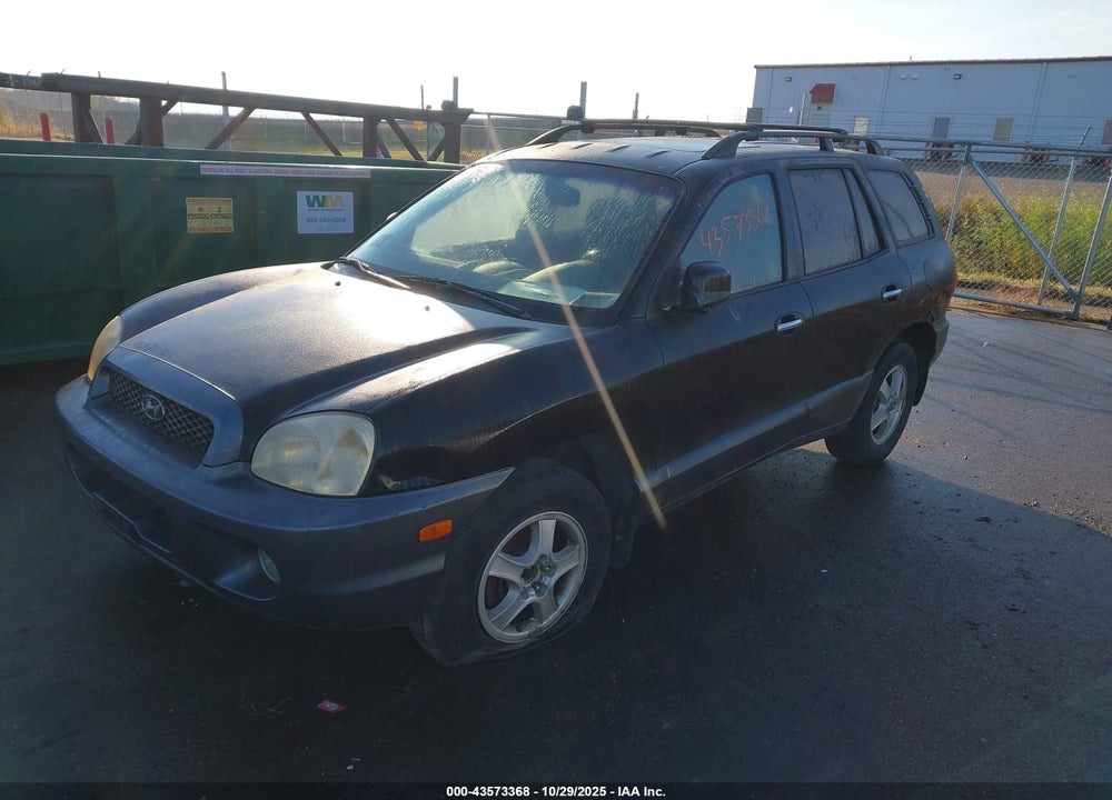 2003 HYUNDAI SANTA FE GLS/LX VIN: KM8SC13D83U401051