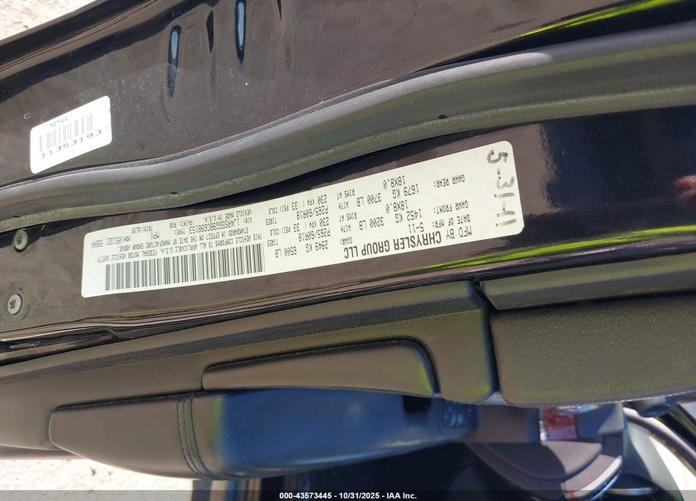 2011 JEEP GRAND CHEROKEE LIMITED VIN: 1J4RS5GG9BC698153