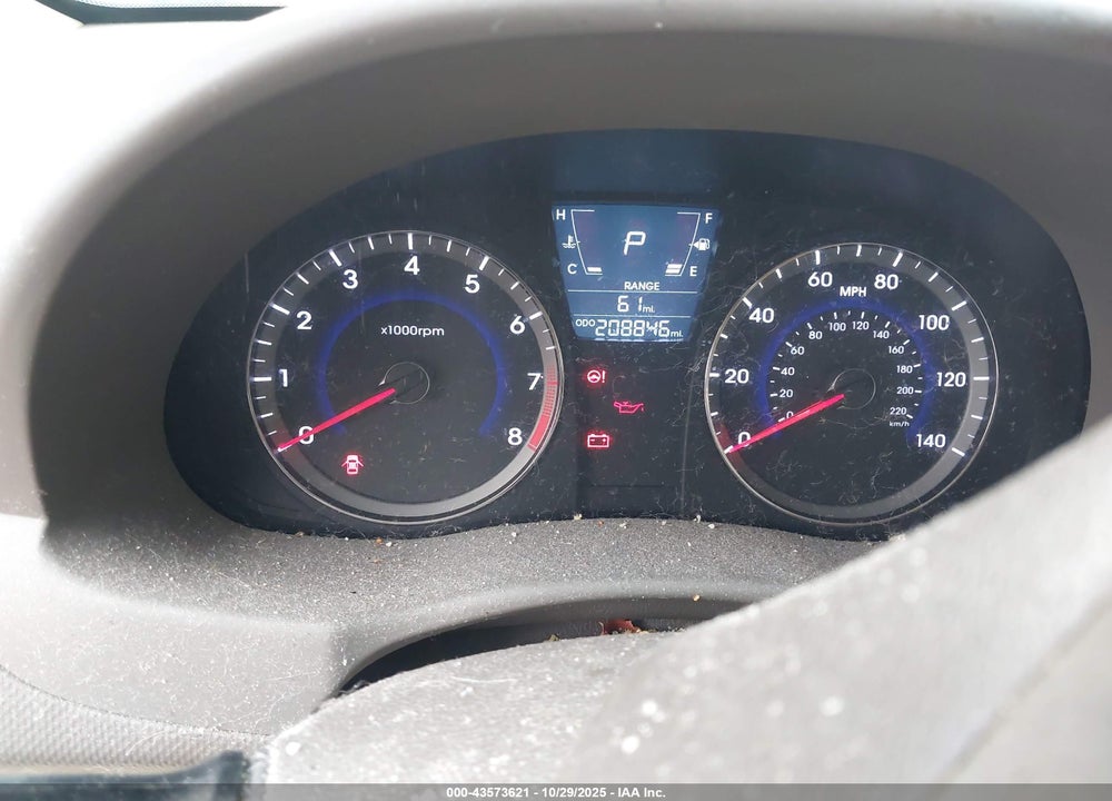 2014 HYUNDAI ACCENT VIN: KMHCT4AE7EU642233