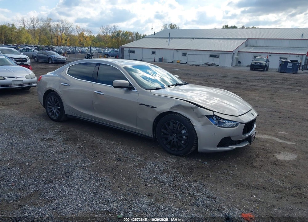 2014 MASERATI GHIBLI S Q4 VIN: ZAM57RTAXE1097036