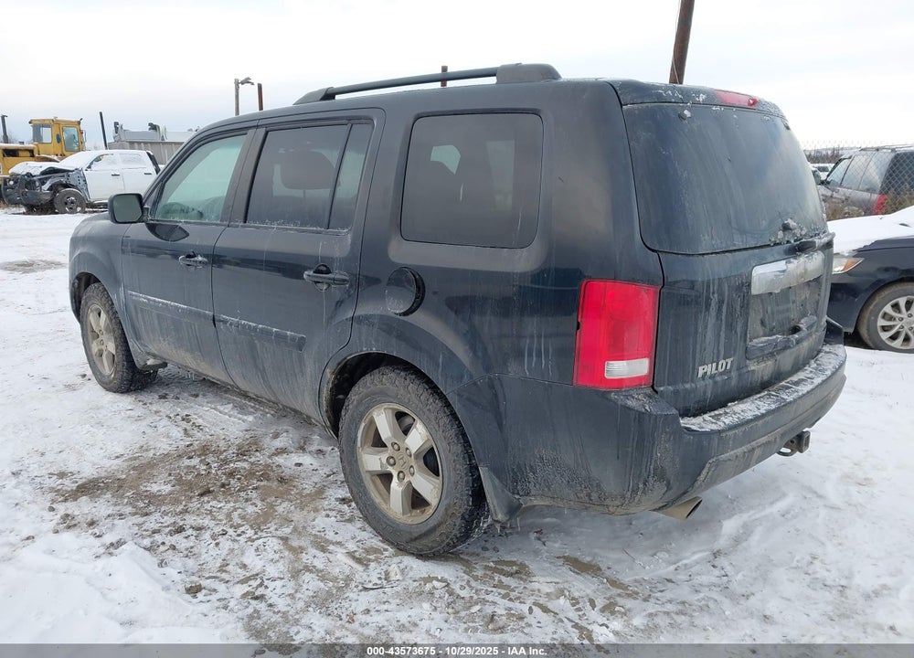 2009 HONDA PILOT EX-L VIN: 5FNYF48519B048677