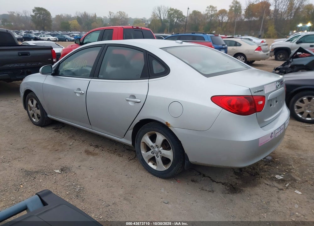 2007 HYUNDAI ELANTRA GLS/LIMITED/SE VIN: KMHDU46D37U183206