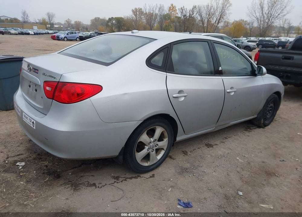 2007 HYUNDAI ELANTRA GLS/LIMITED/SE VIN: KMHDU46D37U183206
