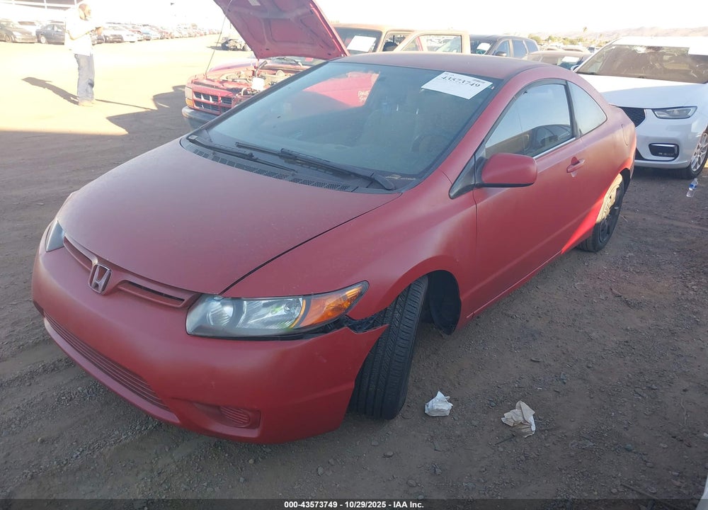 2006 HONDA CIVIC LX VIN: 2HGFG12606H533713