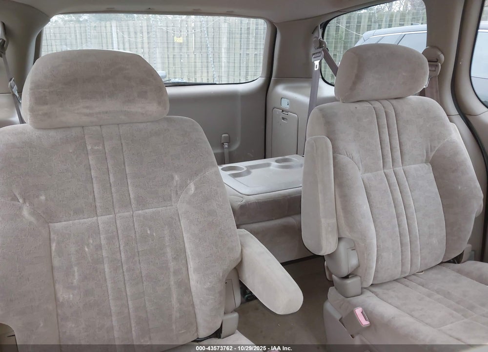 2001 TOYOTA SIENNA LE VIN: 4T3ZF13CX1U372069