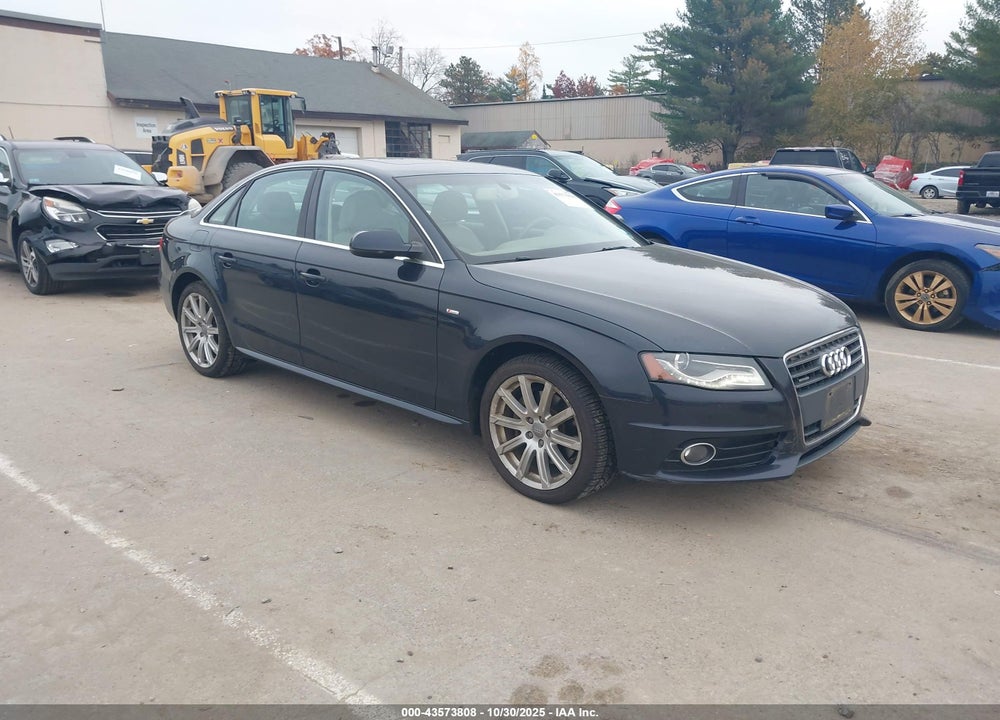 2012 AUDI A4 2.0T PREMIUM VIN: WAUFFAFL3CA113176