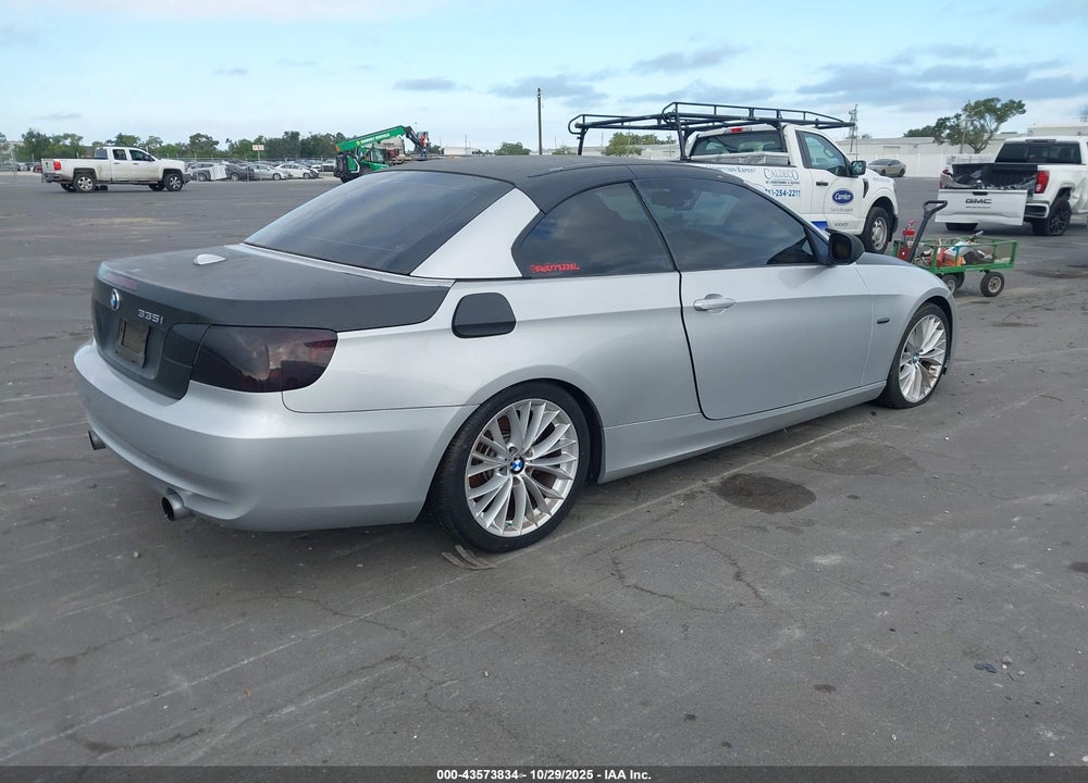 2011 BMW 3 SERIES VIN: WBADX7C58BE581554