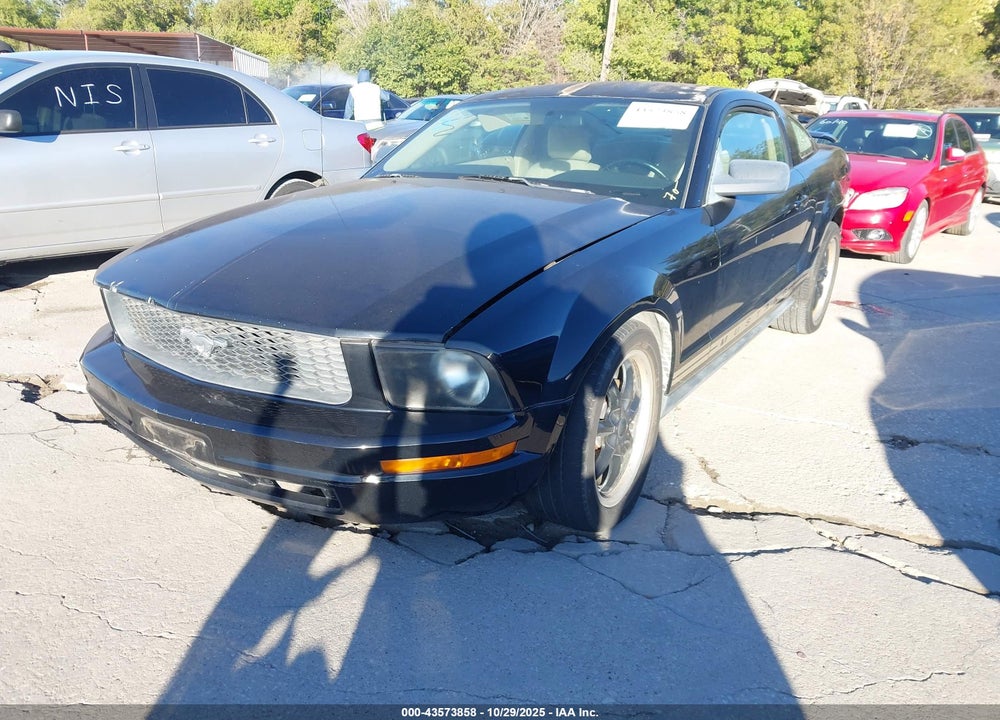 2006 FORD MUSTANG V6 VIN: 1ZVFT80N665130711