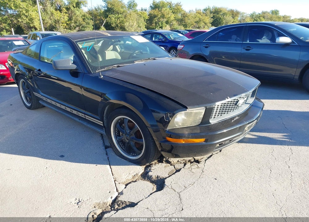 2006 FORD MUSTANG V6 VIN: 1ZVFT80N665130711
