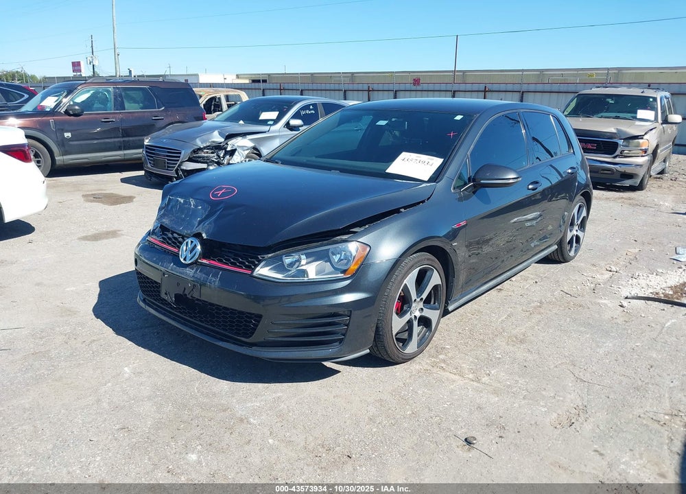 2017 VOLKSWAGEN GOLF GTI AUTOBAHN 4-DOOR/S 4-DOOR/SE 4-DOOR/SPORT 4-DOOR VIN: 3VW5T7AU9HM037951