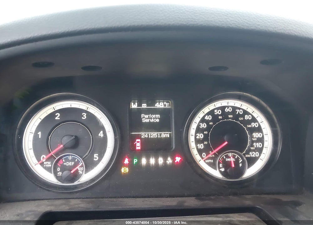 2015 RAM 2500 SLT VIN: 3C6UR5DL4FG610536