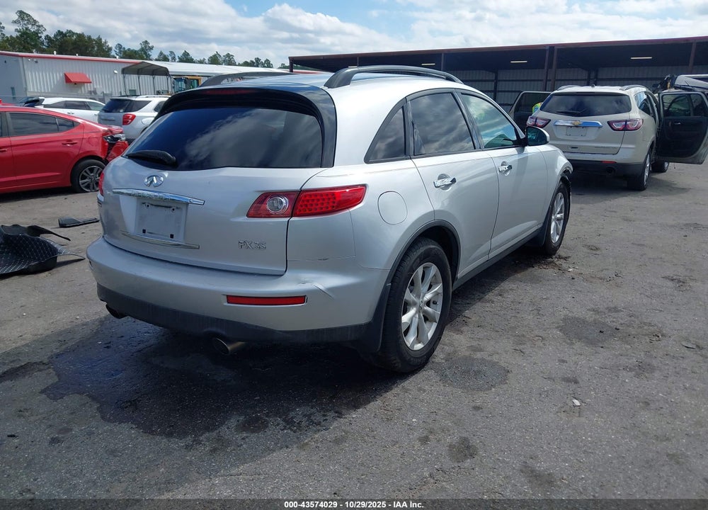 2006 INFINITI FX35 VIN: JNRAS08U86X105228