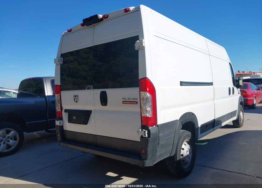 2019 RAM PROMASTER 2500 HIGH ROOF 159 WB VIN: 3C6TRVDG8KE532220