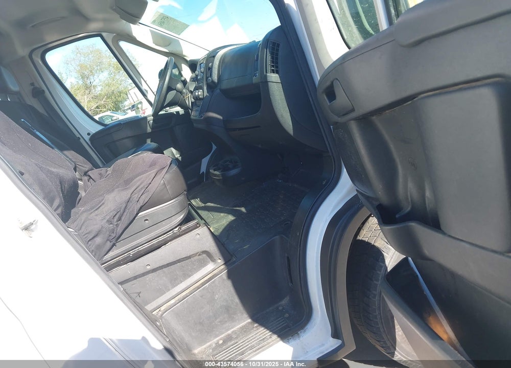 2019 RAM PROMASTER 2500 HIGH ROOF 159 WB VIN: 3C6TRVDG8KE532220
