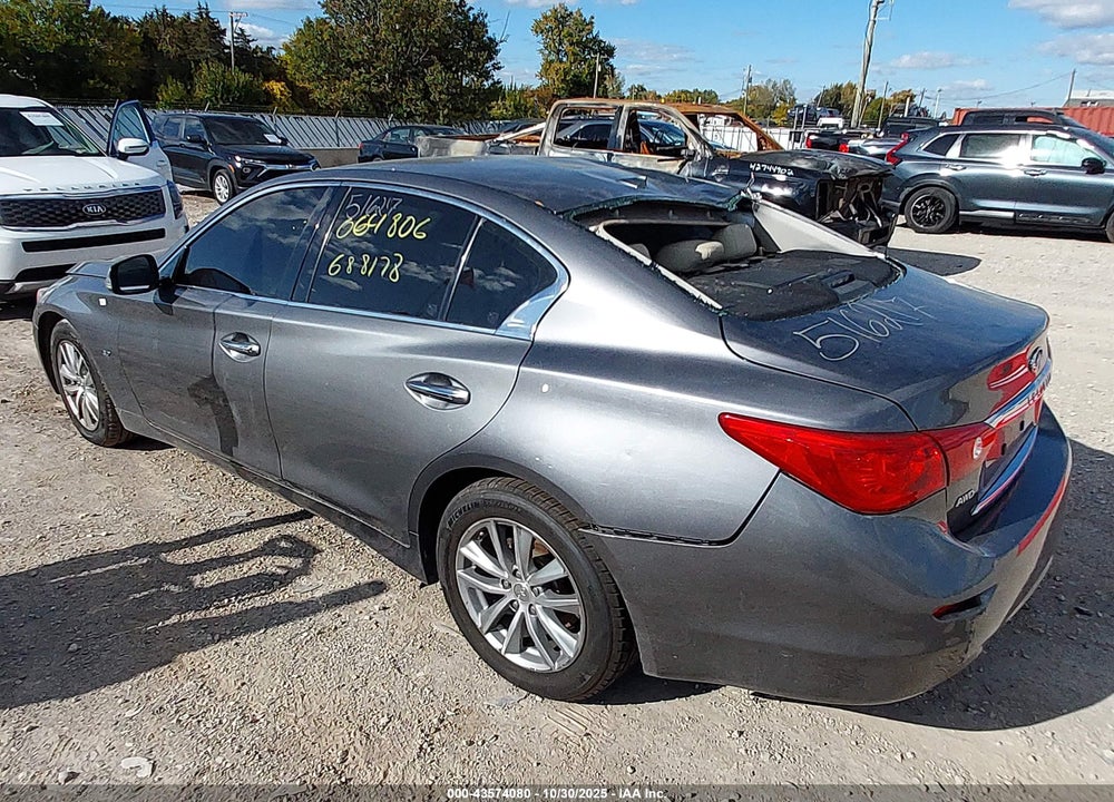 2014 INFINITI Q50 PREMIUM VIN: JN1BV7AR0EM688178