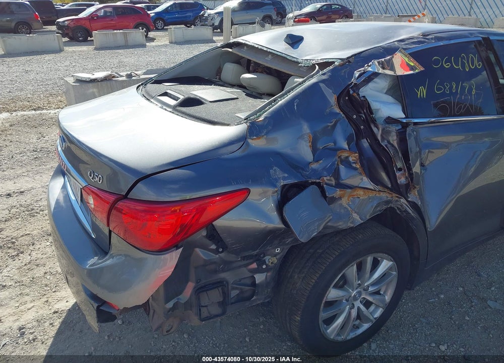 2014 INFINITI Q50 PREMIUM VIN: JN1BV7AR0EM688178
