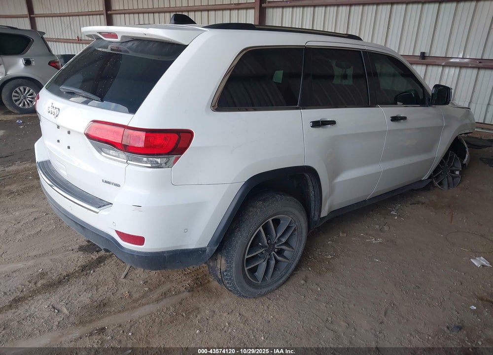 2021 JEEP GRAND CHEROKEE LIMITED 4X4 VIN: 1C4RJFBG4MC567995