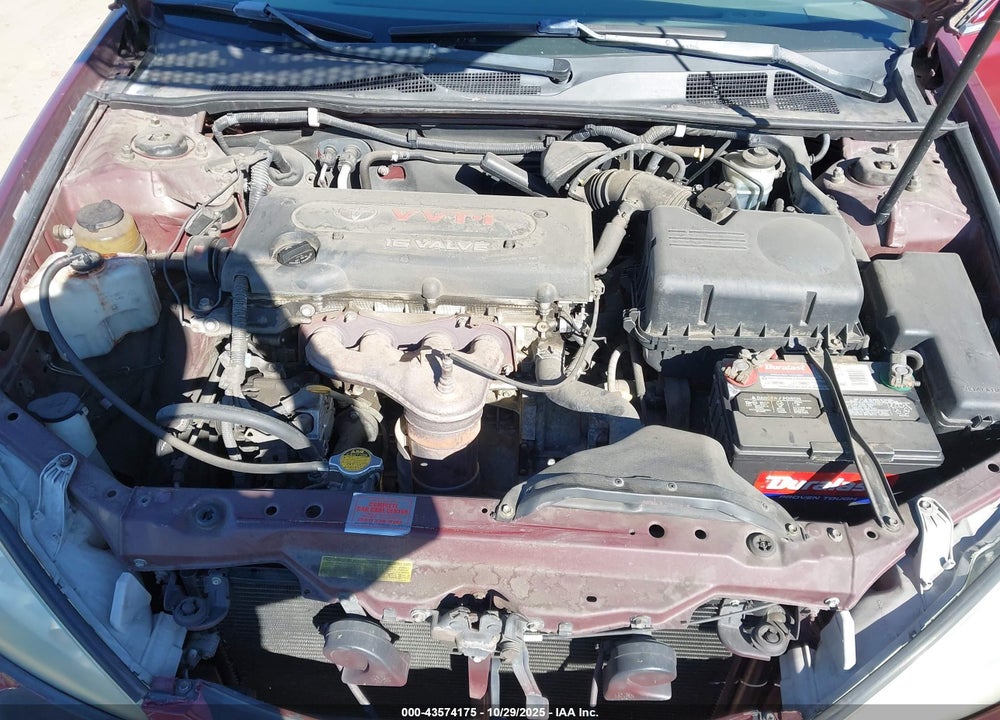 2002 TOYOTA CAMRY LE VIN: 4T1BE32K72U075540