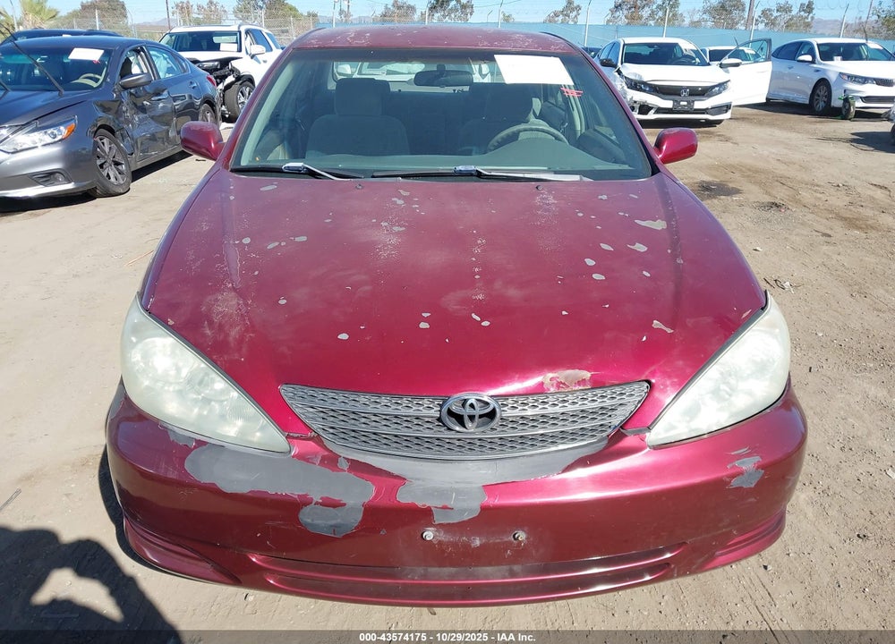 2002 TOYOTA CAMRY LE VIN: 4T1BE32K72U075540