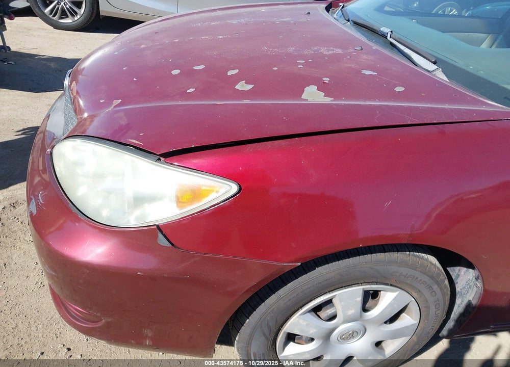 2002 TOYOTA CAMRY LE VIN: 4T1BE32K72U075540