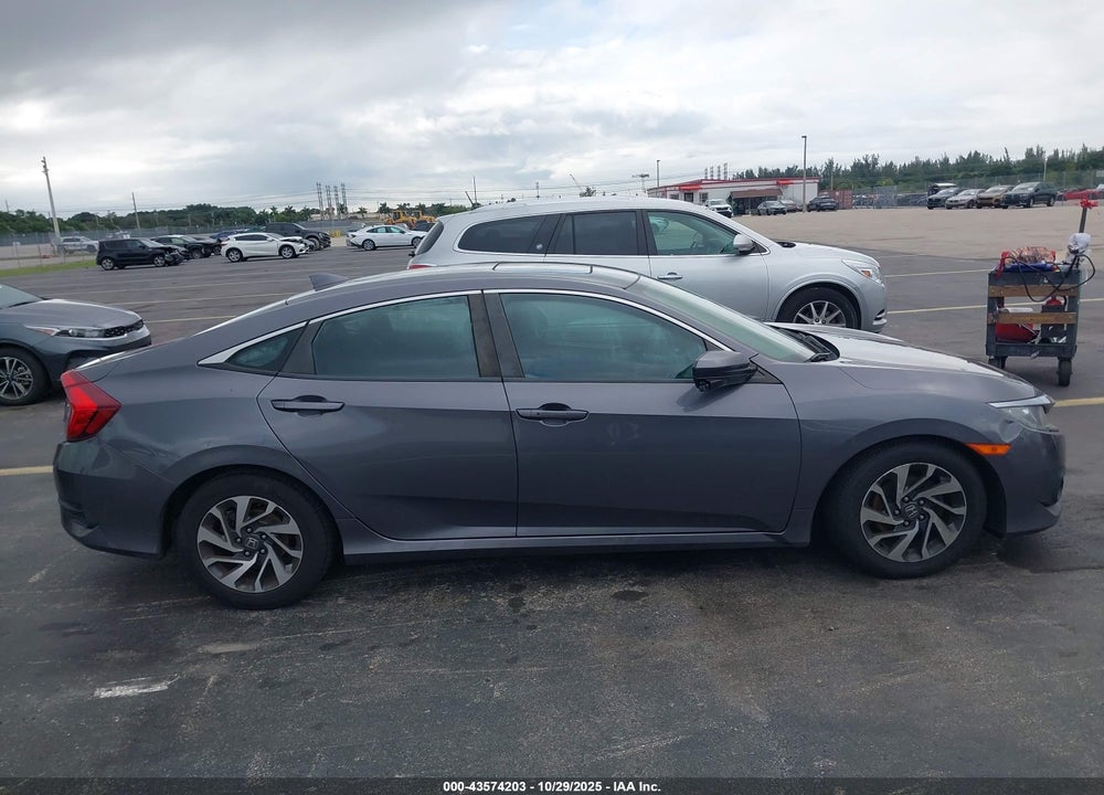 2018 HONDA CIVIC EX VIN: 2HGFC2F88JH527454