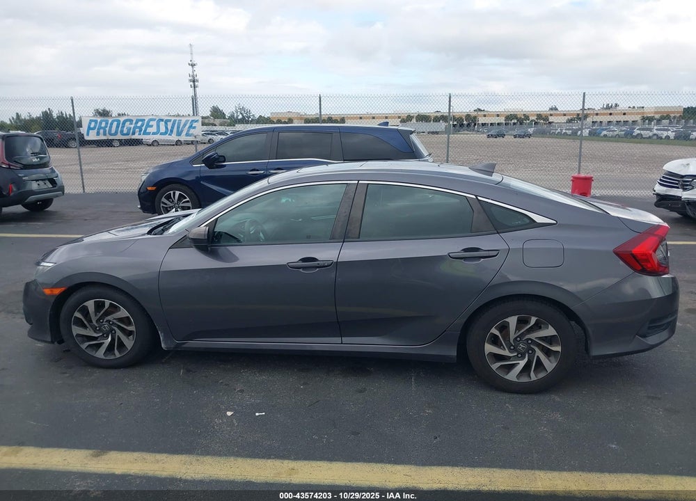 2018 HONDA CIVIC EX VIN: 2HGFC2F88JH527454