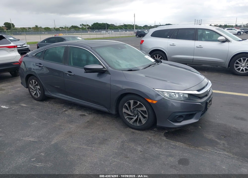 2018 HONDA CIVIC EX VIN: 2HGFC2F88JH527454