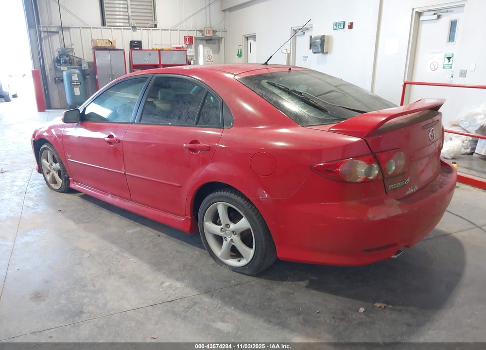 2005 MAZDA 6 S SPORT VIN: 1YVHP84D255M23516