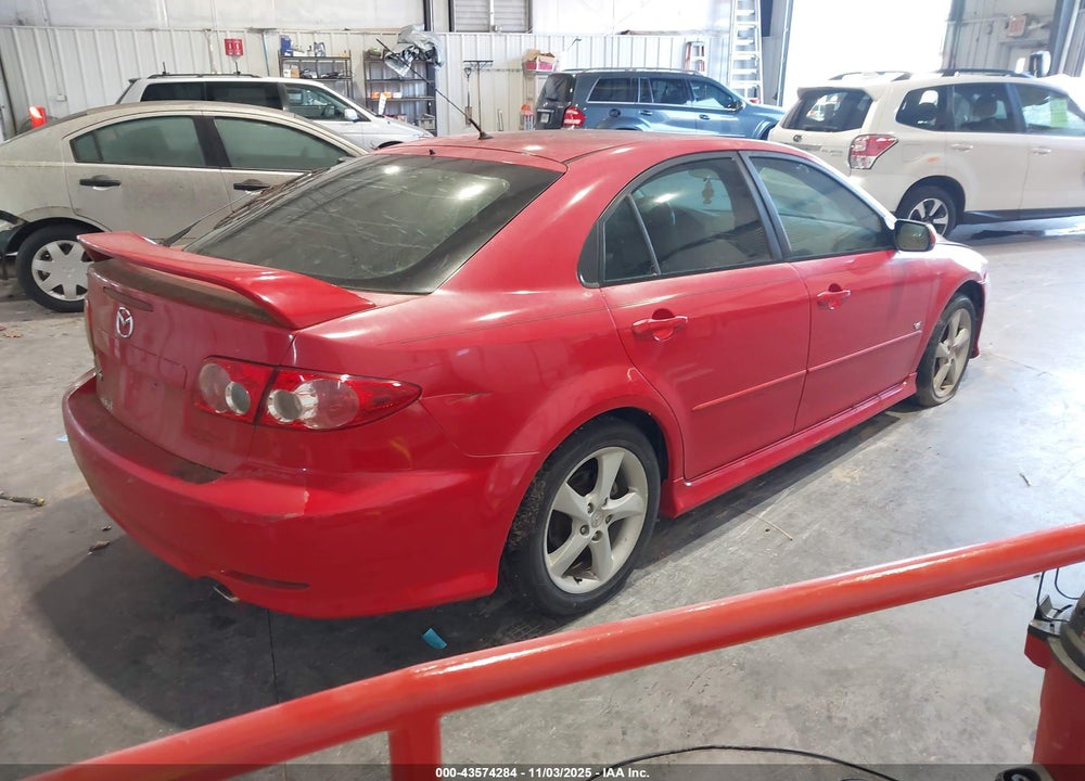 2005 MAZDA 6 S SPORT VIN: 1YVHP84D255M23516