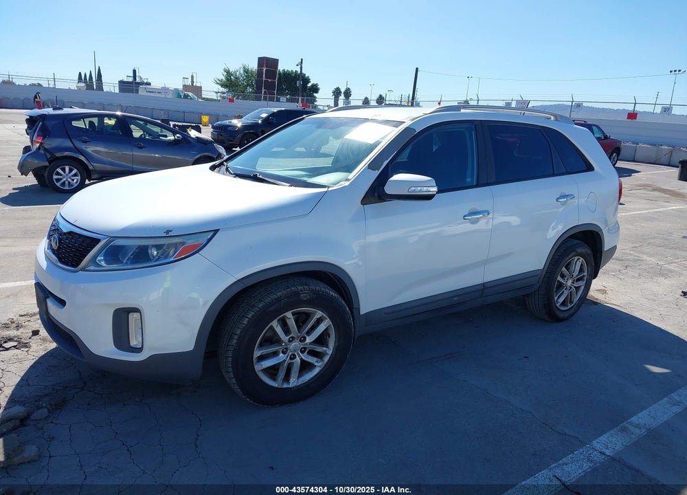 2015 KIA SORENTO LX V6 VIN: 5XYKT4A7XFG638522