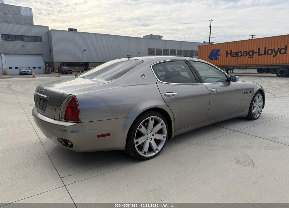 2007 MASERATI QUATTROPORTE BASE DUOSELECT/EXECUTIVE DUOSELECT/SPORT GT DUOSELECT VIN: ZAMCE39A970026890