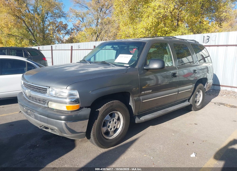 2002 CHEVROLET TAHOE VIN: 1GNEK13Z12R149295