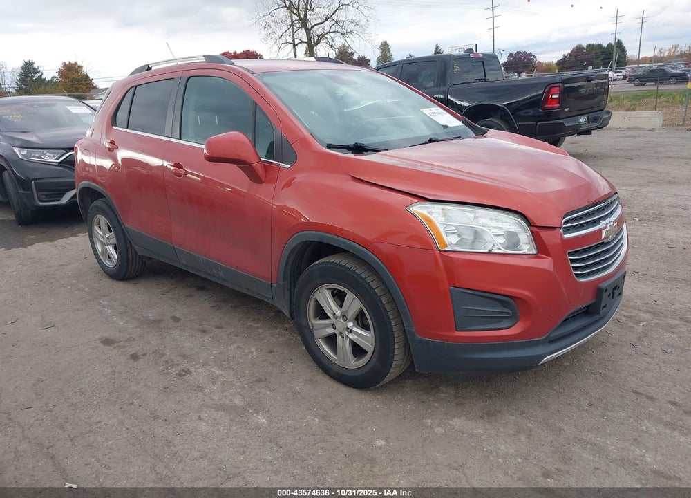 2016 CHEVROLET TRAX LT VIN: 3GNCJPSB6GL186990