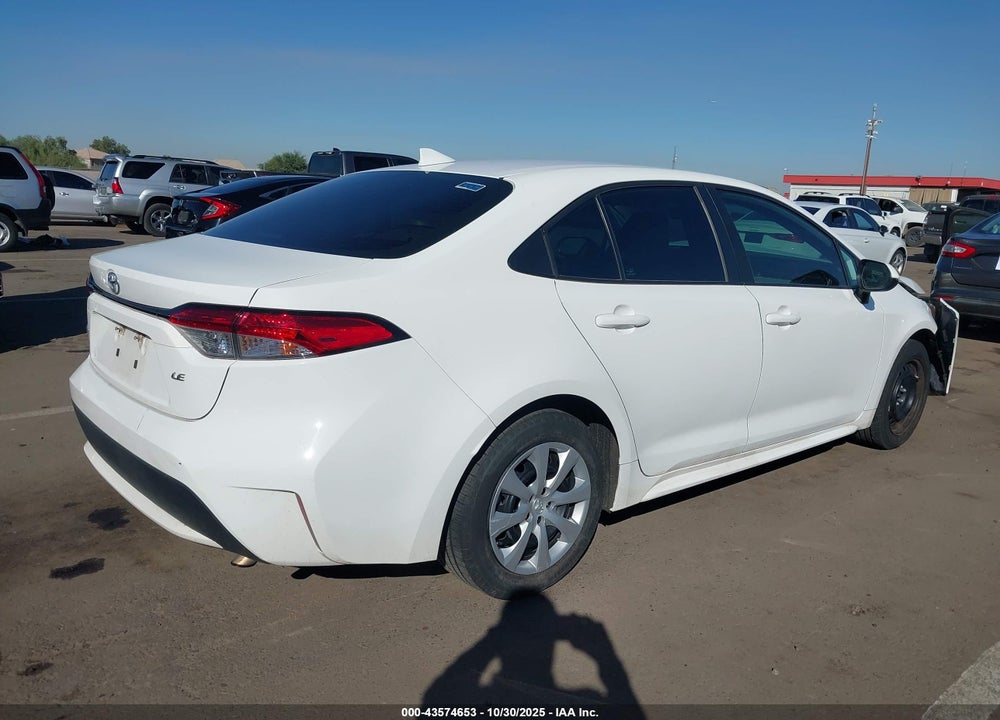 2020 TOYOTA COROLLA LE VIN: 5YFEPRAE2LP068455