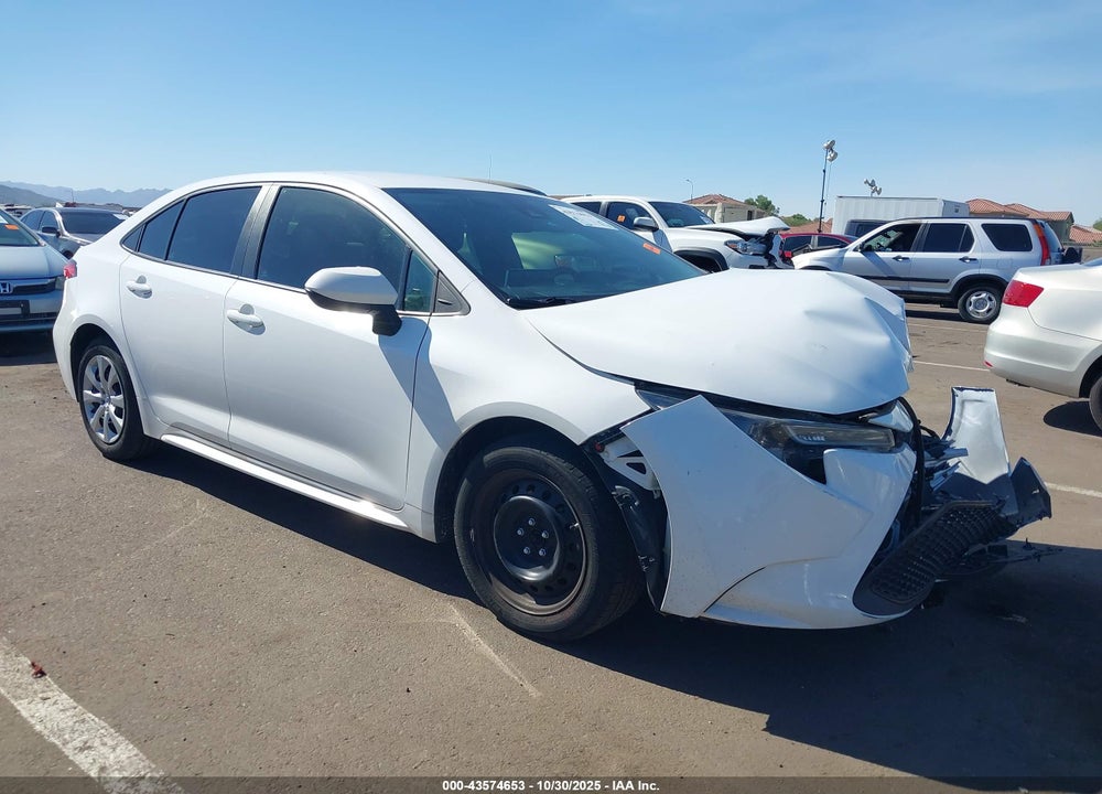 2020 TOYOTA COROLLA LE VIN: 5YFEPRAE2LP068455