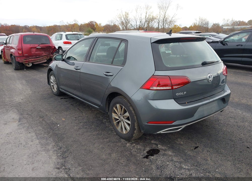 2019 VOLKSWAGEN GOLF VIN: 3VWG57AU1KM012147