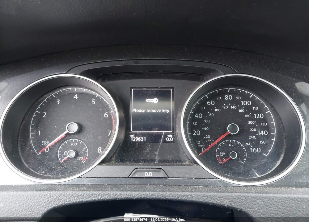 2019 VOLKSWAGEN GOLF VIN: 3VWG57AU1KM012147