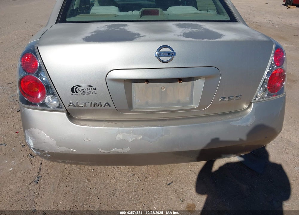 2005 NISSAN ALTIMA 2.5 S VIN: 1N4AL11D05C157672