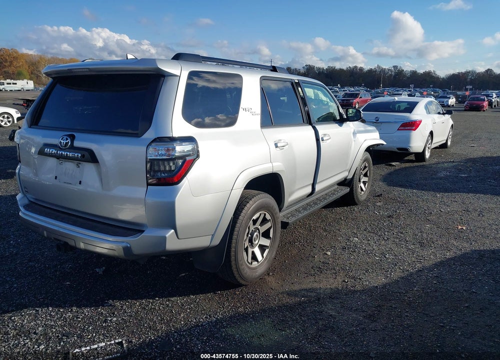 2019 TOYOTA 4RUNNER VIN: JTEBU5JRXK5684516