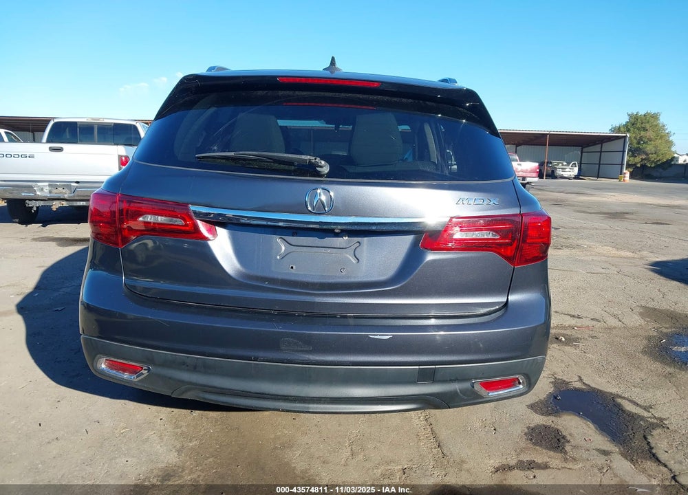 2014 ACURA MDX TECH PKG VIN: 5FRYD3H42EB002260
