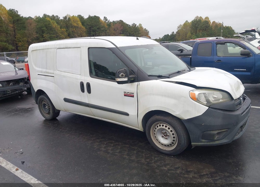 2018 RAM PROMASTER CITY TRADESMAN VIN: ZFBERFAB1J6L49636