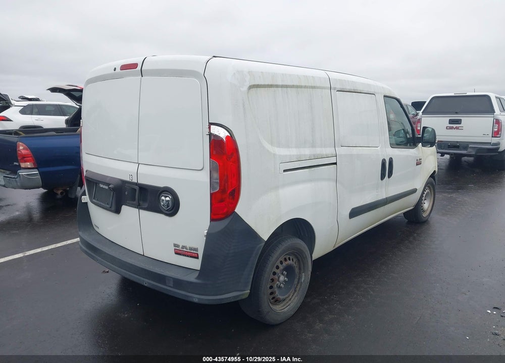 2018 RAM PROMASTER CITY TRADESMAN VIN: ZFBERFAB1J6L49636