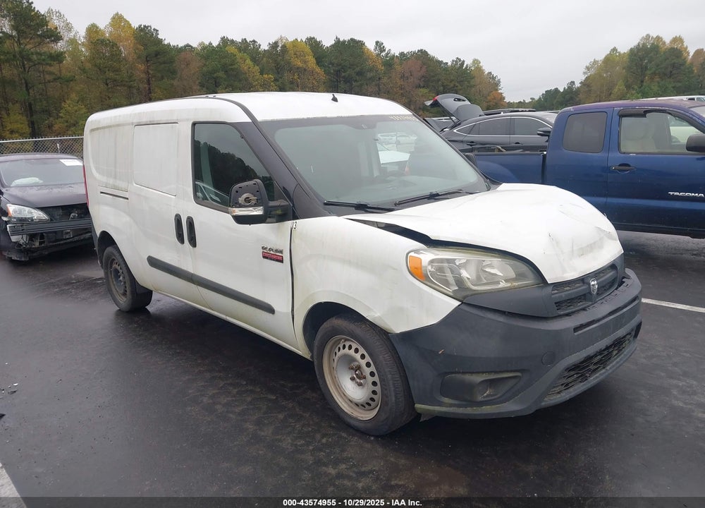 2018 RAM PROMASTER CITY TRADESMAN VIN: ZFBERFAB1J6L49636