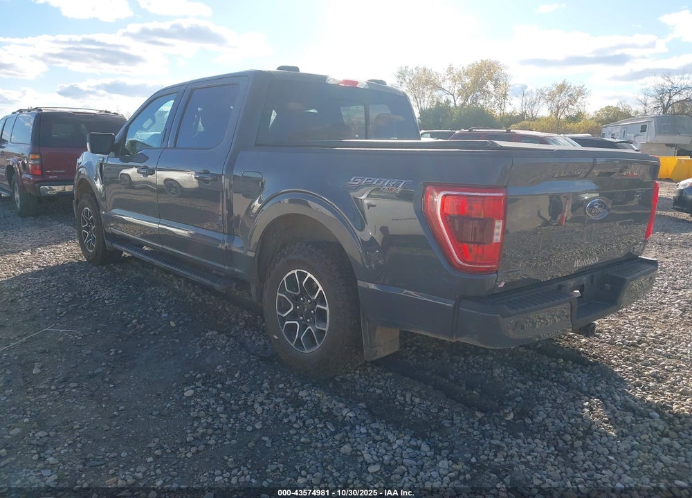 2021 FORD F-150 XLT VIN: 1FTEW1EP1MFA42955